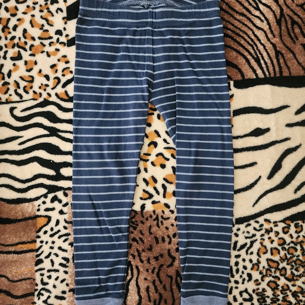 Carter's Boy's Navy and White Striped Pajama Pants Size: 3T